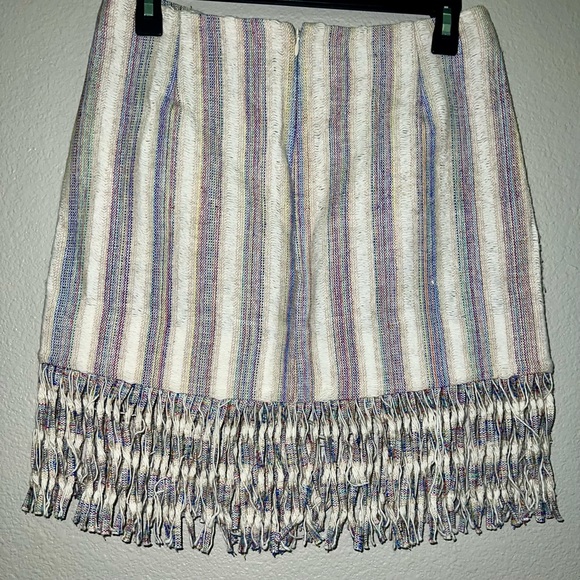 Alexis FRINGED VICHY SKIRT SET top is a small skirt is a medium🩵 - Picture 9 of 9